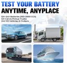 TOPDON BT200 12V/24V Autó Akkumulátor Teszter – 100-2000 CCA, Indítórendszer és Töltőrendszer Elemző
