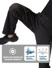 Free Soldier férfi téli vízálló outdoor nadrág, fekete,XL-es