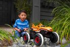 Hot Wheels Monster Trucks Tiger Shark távirányítós kisautó 'Terrain Stomp' technológiával-1x próbált