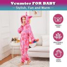 Vcumter gyerekeknek szánt unicorn onesie pizsama 140 cm