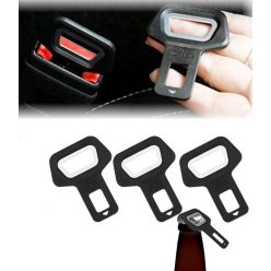 3‑darabos fekete övkiegészítő szett – autóba