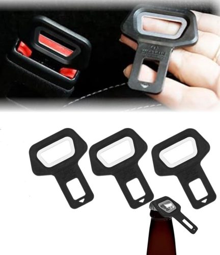 3‑darabos fekete övkiegészítő szett – autóba