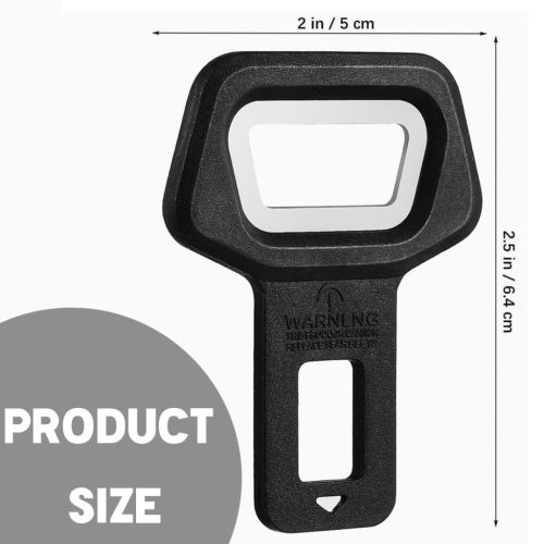 3‑darabos fekete övkiegészítő szett – autóba