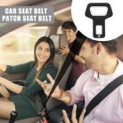 3‑darabos fekete övkiegészítő szett – autóba