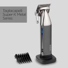 BaByliss Super-X Metal Collection hajvágó, japán acél pengék,lítium akkumulátor, digitális kijelző, fekete, E996E