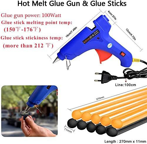 Manelord Golden Lifter Horpadásjavító Készlet – Festékmentes Autóhorpadás Eltávolító, Ragasztós Húzó és Ragasztópisztoly