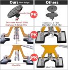 Manelord Golden Lifter Horpadásjavító Készlet – Festékmentes Autóhorpadás Eltávolító, Ragasztós Húzó és Ragasztópisztoly