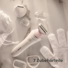 Philips Lady Shaver Series 6000 Vezeték nélküli borotva nedves és száraz használatra