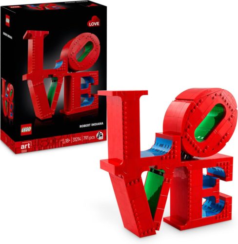 LEGO Art Love 31214 Építőkészlet-csomagolás sérült