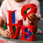 LEGO Art Love 31214 Építőkészlet-csomagolás sérült