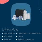 OMRON MicroAIR U100 ultrahangos  inhalátor