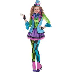   Amscan 9908472 – Lányoknak szóló Sassy Mad Hatter jelmez