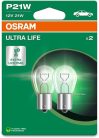 OSRAM ULTRA LIFE P21W segédizzó – 2 darabos bliszter