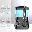 TUREWELL elektromos szájzuhany – 10 nyomásszinttel, 8 cserélhető fejjel, IPX7 vízálló kivitelben, 600 ml-es víztartállyal, otthoni használatra 