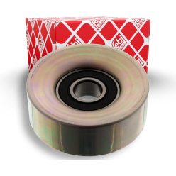  febi bilstein 49793 Vezetőgörgő bordásszíjhoz – 75 mm, fém, 1 db