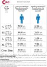 Ciao 62209 Női Alcatraz rabjelmez – csíkos fekete-fehér, egy méret
