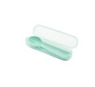 Suavinex Go Natural Cutlery Set,+12m -zöld
