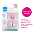 MAM Perfect Dummy 2db SkinSoft szilikon cumi , 6-16 hónapos  egyszarvú / csikóhal