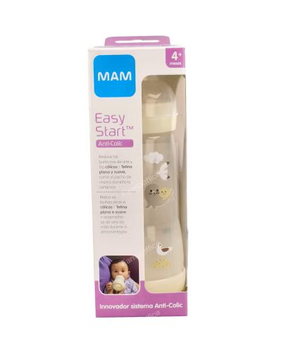 MAM Easy Start Anti-Colic A125 cumisüveg 320 ml, fehér,unisex