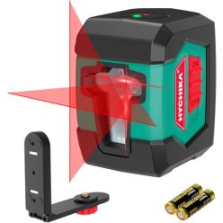   HYCHIKA keresztlézeres  vízszintező , 15 m, kézi/automatikus , IP54, 360°-ban forgó mágneses alap, szintező eszköz