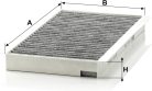 MANN-FILTER CUK 3139-2 Szűrő, utastér levegő