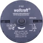 Wolfcraft 2162000 Körkivágó tárcsa szett, vágási mélység 33 mm, hatlap szár,5 tárcsaØ 60-95 mm 