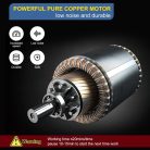 DC 12 V 51 mm-es dízelszivattyú, 30 l/perc üzemanyagszivattyú