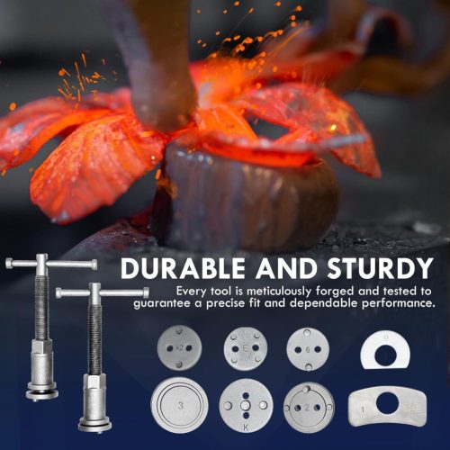 Univerzális, 22 db-os autó  fékdugattyús visszahúzó- kihúzó, lemezes  ,Nue VAG 3 tűs adapterrel