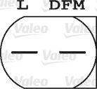 VALEO 439664 Generátor(Volkswagen)