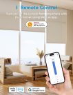 Meross  intelligens WiFi LED redőnykapcsoló, Alexa és Google Assistant kompatibilis, 2,4 GHz