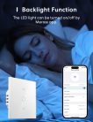 Meross  intelligens WiFi LED redőnykapcsoló, Alexa és Google Assistant kompatibilis, 2,4 GHz