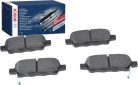 Bosch BP1000 Fékbetétek - Hátsó tengely - ECE-R90 minősítés - 1 készlet 4 fékbetét-Nissan