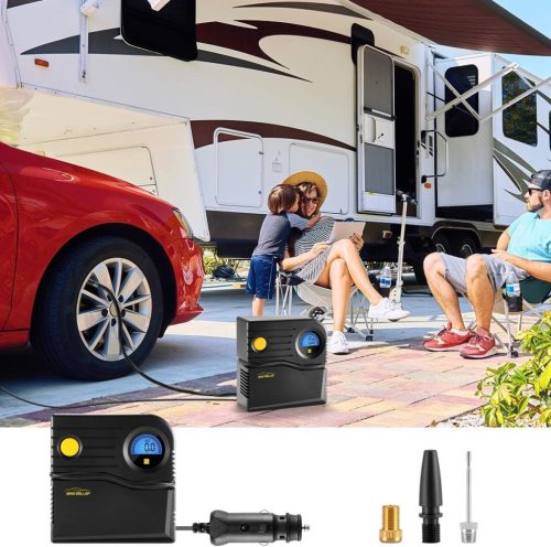 WindGallop kisméretű hordozható légkompresszor 12V DC