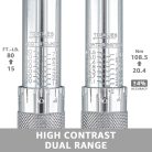 Amazon Basics 3/8 " nyomatékkulcs - 20,4-108,5 Nm