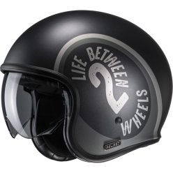   HJC V30 Harvey Open Face sisak Jet sisak motoros sisak belső szemellenzővel M-es méret