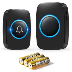 Blendura Vezeték nélküli kapucsengő,IP44-fekete