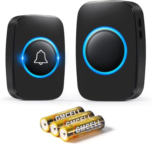 Blendura Vezeték nélküli kapucsengő,IP44-fekete