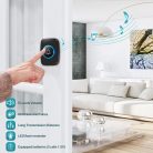 Blendura Vezeték nélküli kapucsengő,IP44-fekete