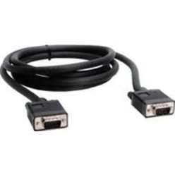   MicroConnect SVGA HD15 5m M-M fekete dupla árnyékolás , MONGG5B