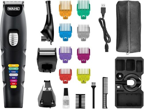 Wahl Color Trim Advanced multigroomer – színes vezetőfésűkkel