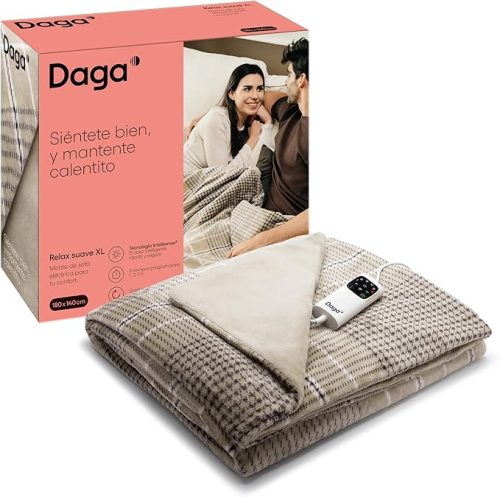 Daga Relax Suave XL elektromos fűthető takaró – 140 × 180 cm