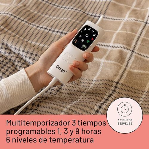 Daga Relax Suave XL elektromos fűthető takaró – 140 × 180 cm