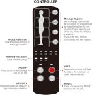 COMFIER elektromos masszázsmatrac hőfunkcióval – teljes testre