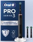 Oral-B Pro 3 Elektromos Fogkefe – Fekete Színben
