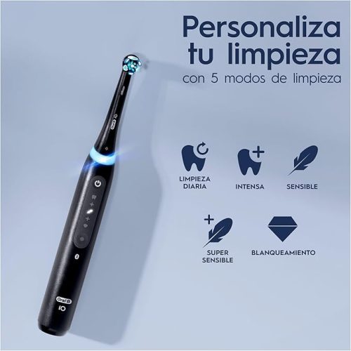Oral-B iO 5N Duo elektromos fogkefe – fekete és fehér