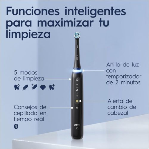 Oral-B iO 5N Duo elektromos fogkefe – fekete és fehér
