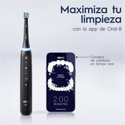 Oral-B iO 5N Duo elektromos fogkefe – fekete és fehér