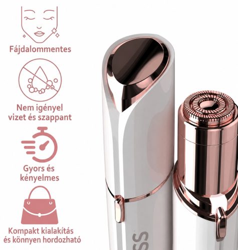 Finishing Touch Flawless – fájdalommentes arctisztító szőrtelenítő