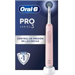 Oral-B Pro 3 elektromos fogkefe – rózsaszín