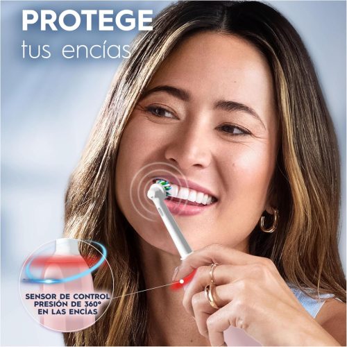 Oral-B Pro 3 elektromos fogkefe – rózsaszín